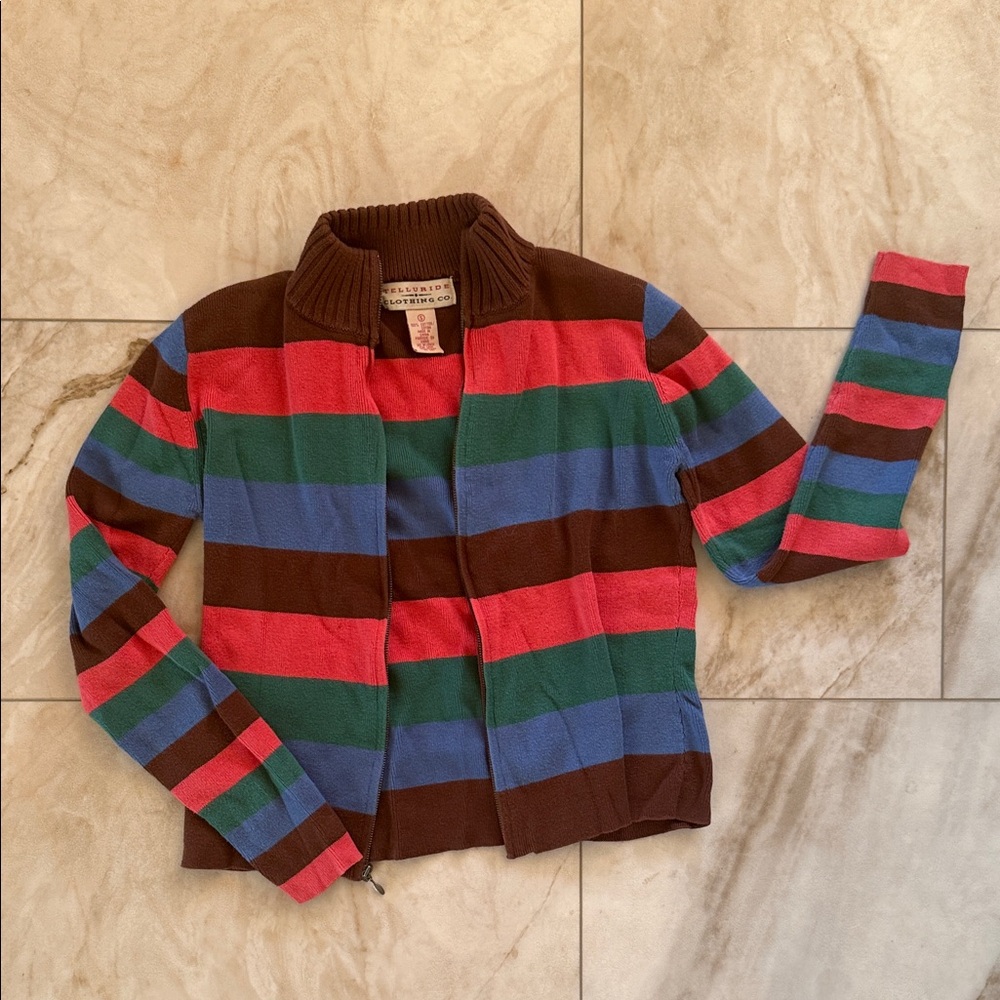 Striped Multicolor Women's Top